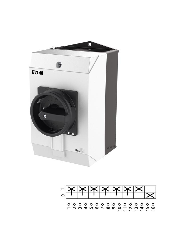 T3-4-15682/I2/SVB-SW Łącznik krzywkowy 32A 13kW 207211 EATON