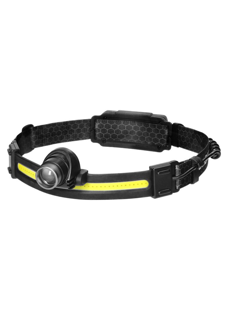 Latarka czołowa LED COB + CREE z akumulatorem 1200 mAh LT-9 ORNO