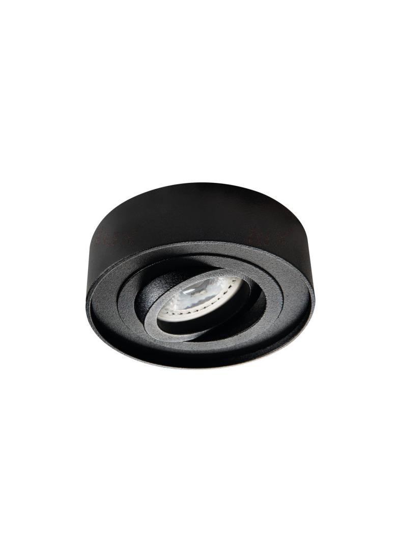 MINI BORD DLP-50-B Oczko sufitowe MINI BORD DLP-50-B okrągły stop aluminium stal kolor czarny 1XGx5,