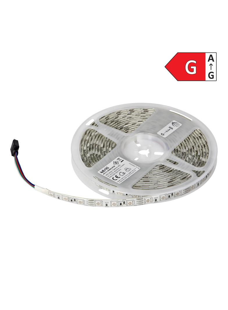 Taśma LED 12V 5050 60L/m 14,4W/m IP63 RGB 5m