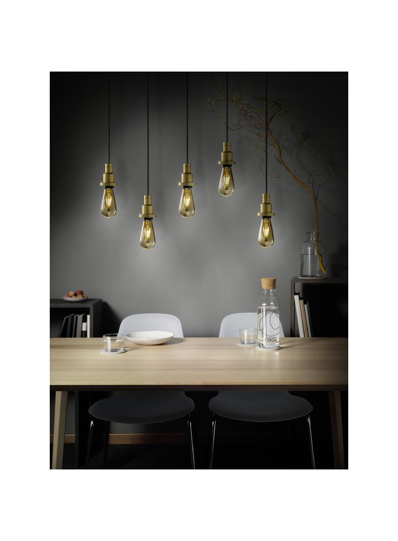 Lampa LED Vintage 1906 dim CL GLOBE125 Filament szkło przezroczyste GOLD 55 dim 7W 825 E27