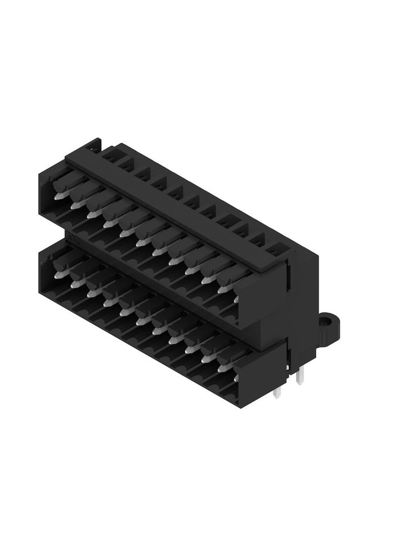 SLD 3.50/24/90G 4.5SN BK BX Wtyki PCB (złącza płyty), 3.50 mm, Liczba biegunów: 24, kąt odejścia: 90° /10szt./ 1634370000 WEIDMÜLLER