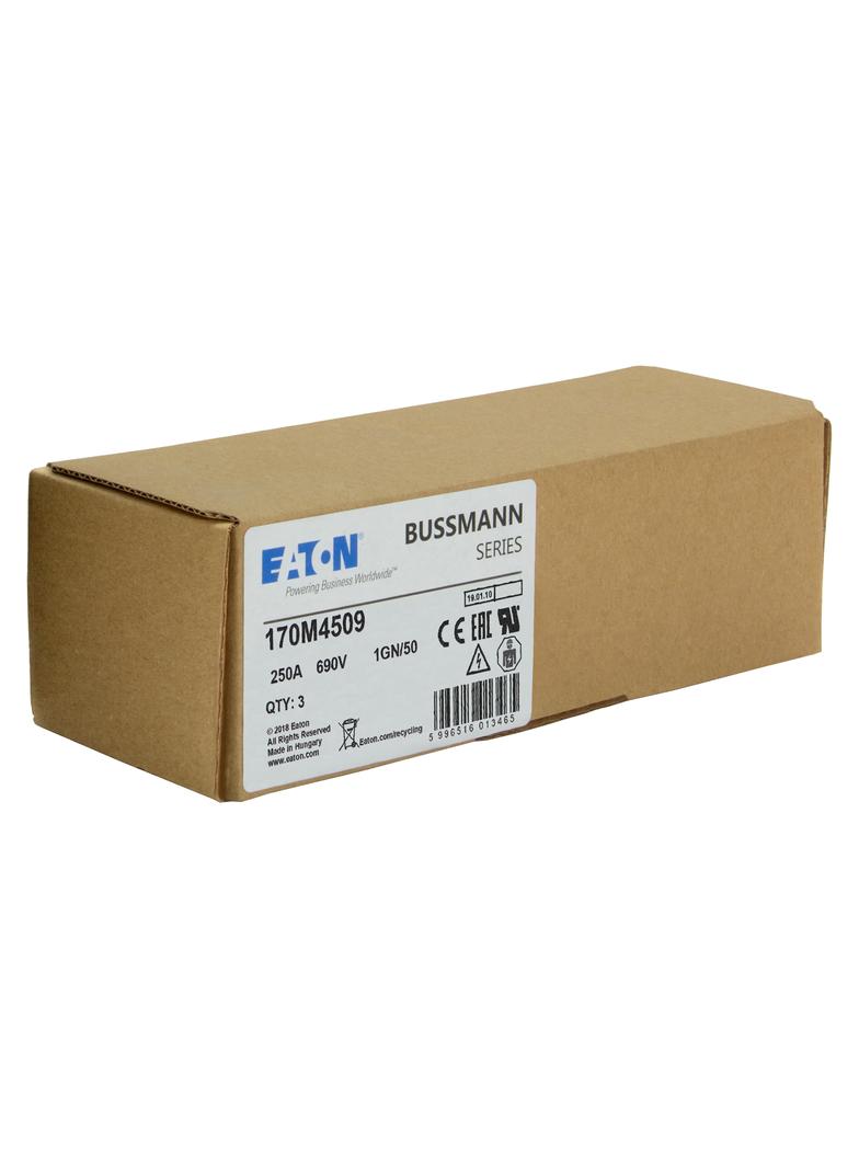 FUSE 250A 690V 1GN/50 AR UC Wkładka szybka 250A AC 690V rozmiar 1 53x69x51 mm aR IEC UL w 170M4509 E