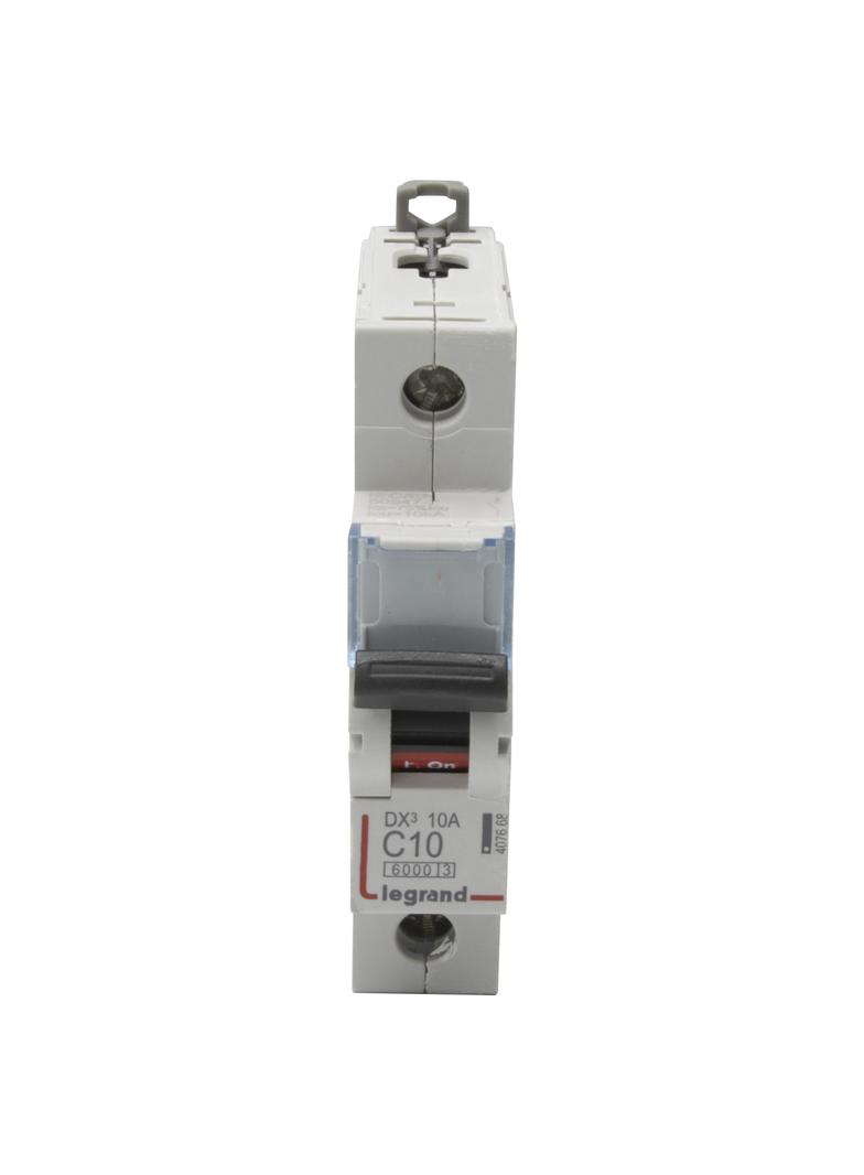 WYŁĄCZNIK NADPRĄDOWY S 301 1P C 10A 6000A SERII DX3, Legrand