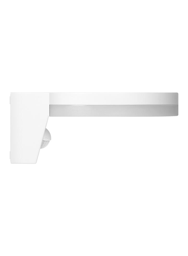 ASPEN LED 15W, oprawa ogrodowa z czujnikiem ruchu PIR, 1300lm, IP65, 4000K, biała AD-OP-6604WLPMR4 ORNO