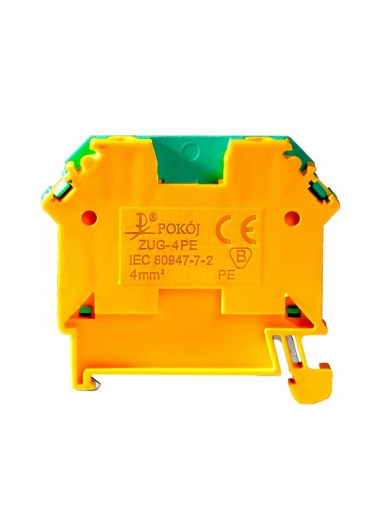 ZUG-4PE ZŁĄCZKA OCHRONNA K.ŻÓŁTO-ZIELONY