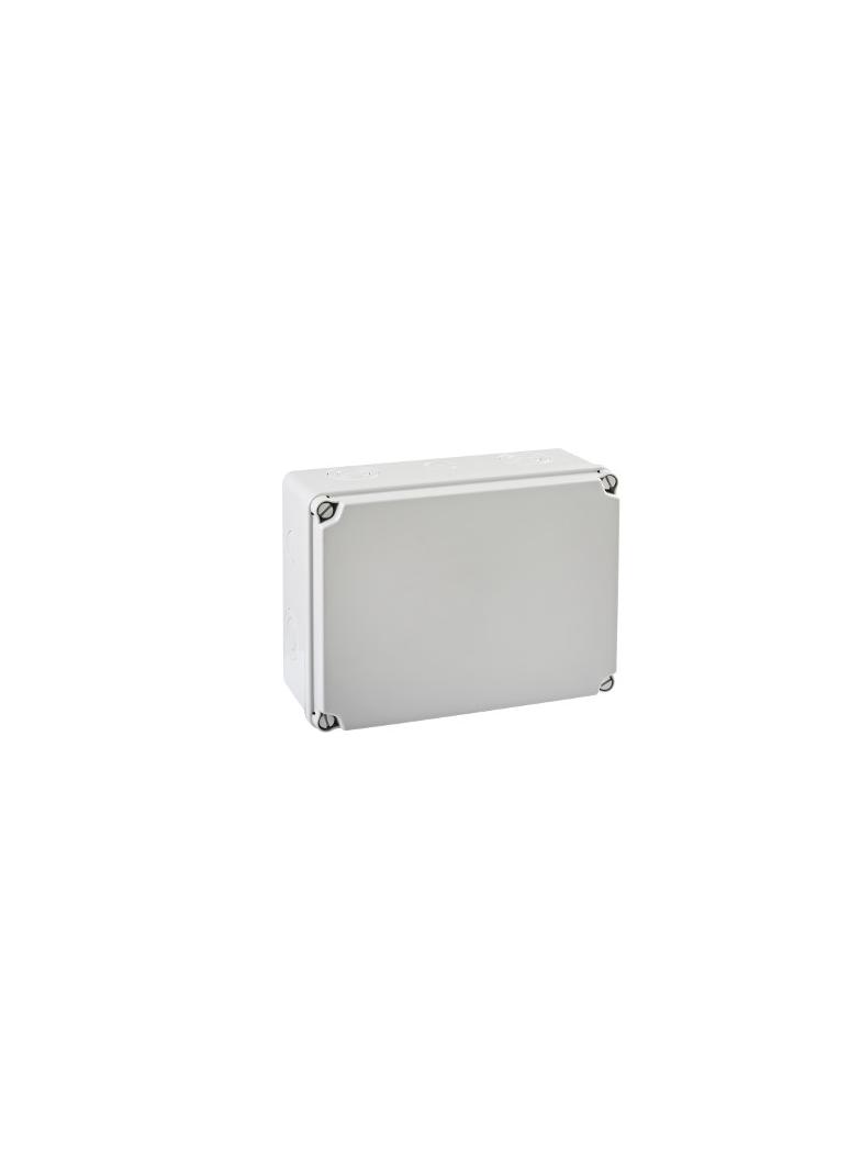 PUSZKA SERII „LIGHT” PUSZKA INSTALACYJNA LIGHT POKRYWA PEŁNA, Z OSŁABIENIAMI 241x180x96 (4xM25, 6xM40) IP66/67 EX-231 PCE