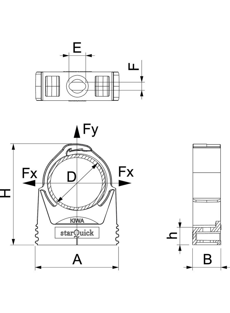 SQ-20 SW, Uchwyt rur SQ-20 SW