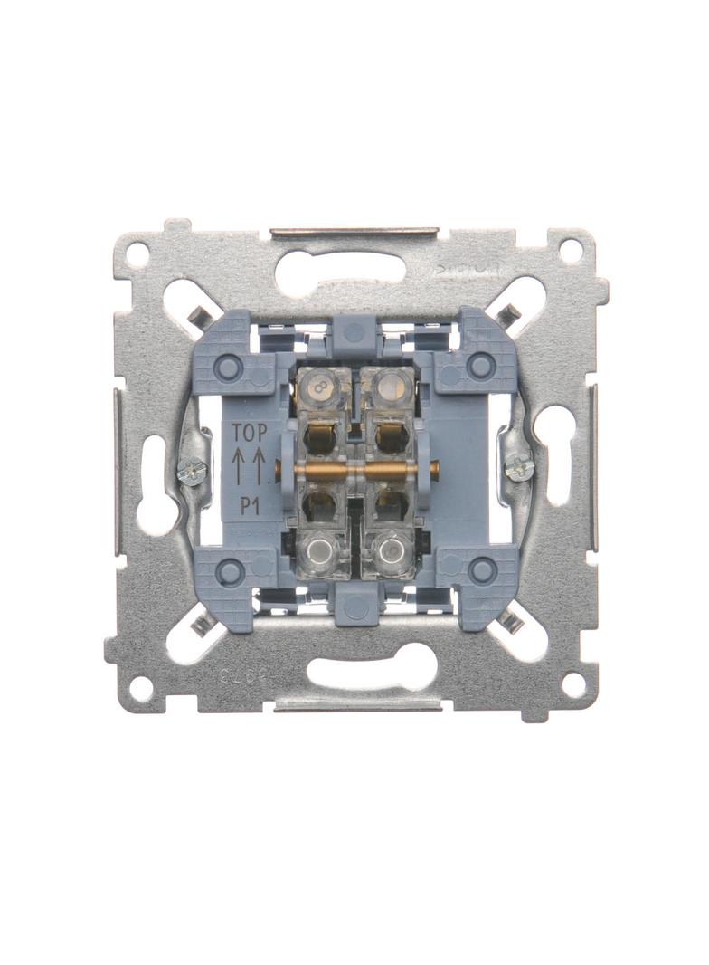 Simon 54 Przycisk podwójny zwierny (mechanizm) 10A 250V szybkozłączka SP2M KONTAKT