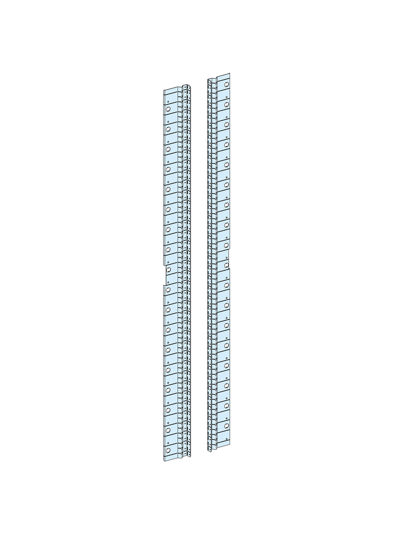 Rozdzielnice PrismaSet, wspornik tylny do przegrody Formy 3