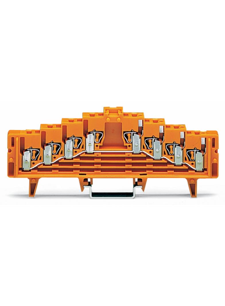 złączka krosowa 4-piętrowa jasnoszara bez zatrzasków