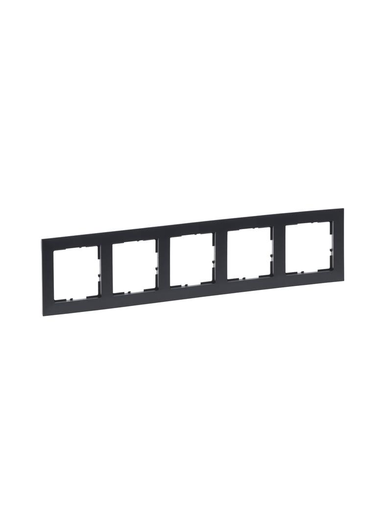 Suno Ramka Pięciokrotna 5-Krotna Ciemnoszary 721555 LEGRAND
