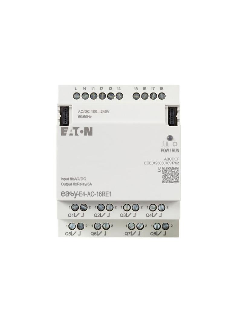 EASY-E4-AC-16RE1 easyE4 rozszerzenie 230VAC/DC 8DI 8DO-R 197222 EATON