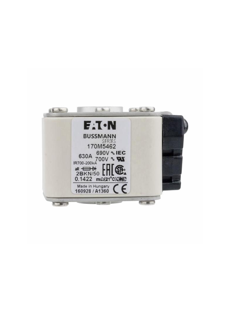 FUSE 630A 690V 2BKN/50 AR UC Wkładka szybka 630A AC 690V rozmiar 2 aR IEC UL 170M5462 EATON