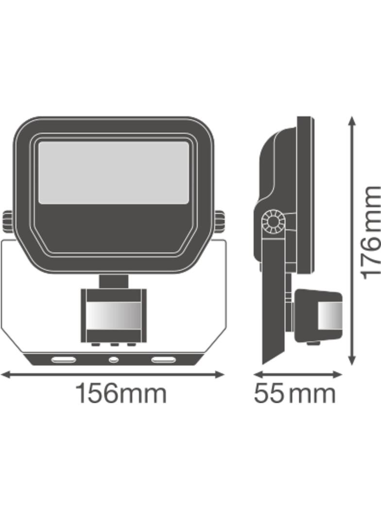 Naświetlacz FLOOD LED PERFORMANCE 20W 4000K SYM 100 SENSOR black