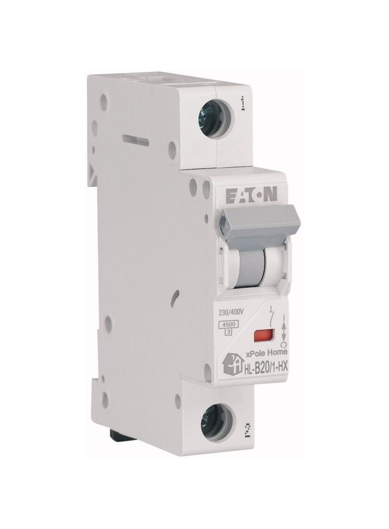HN-B20/1 Wyłącznik nadprądowy 6kA B20A 1P 194822 EATON