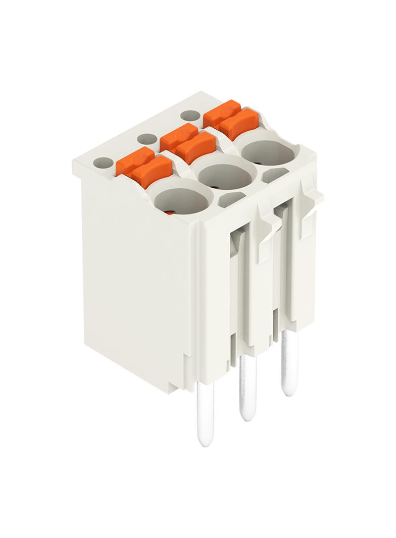 Gniazdo picoMAXeCOM raster 3,5mm 3‑biegunowe z prostymi pinami lutowniczymi bez płytki 2091‑1173 /200szt./ WAGO