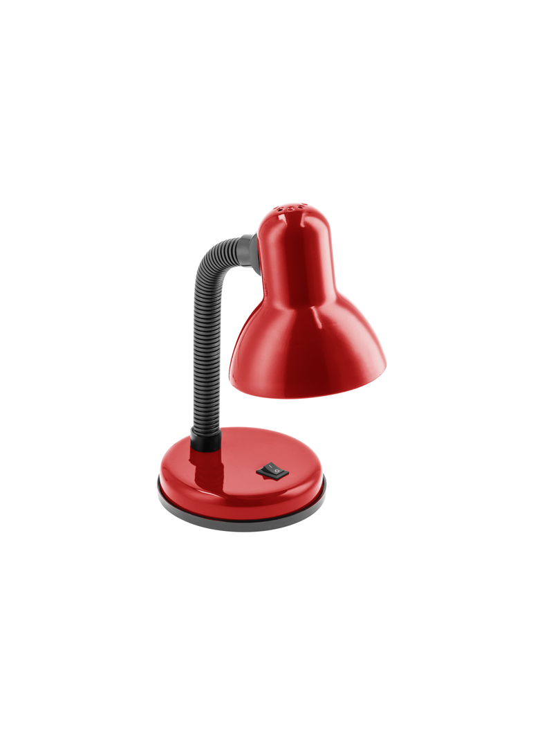 LAMPKA BIURKOWA RIO, E27, MAX. 40W, 220-240V, CZERWONY