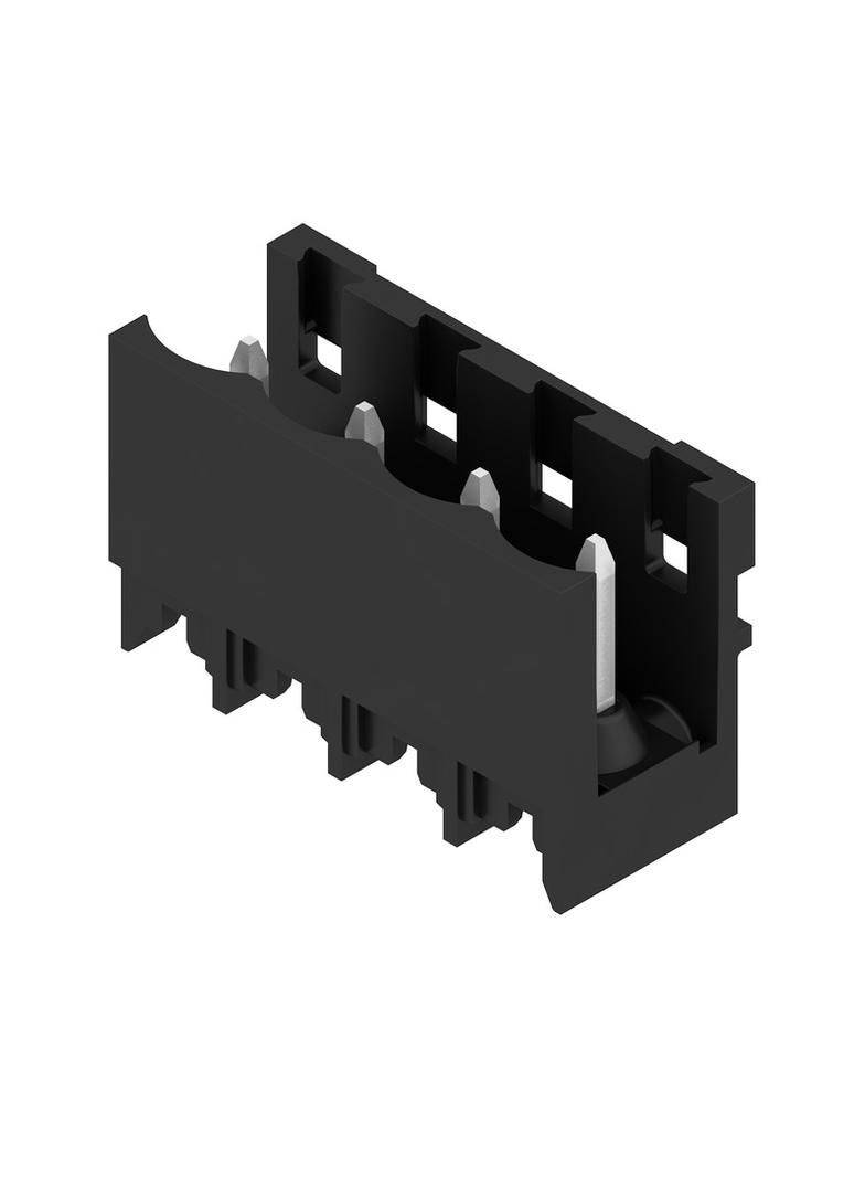 SL-SMT 5.00HC/04/180 1.5SN BK BX Wtyki PCB (złącza płyty), 5.00 mm, Liczba biegunów: 4, kąt odejścia: 180° /100szt./ 1796500000 WEIDMÜLLER