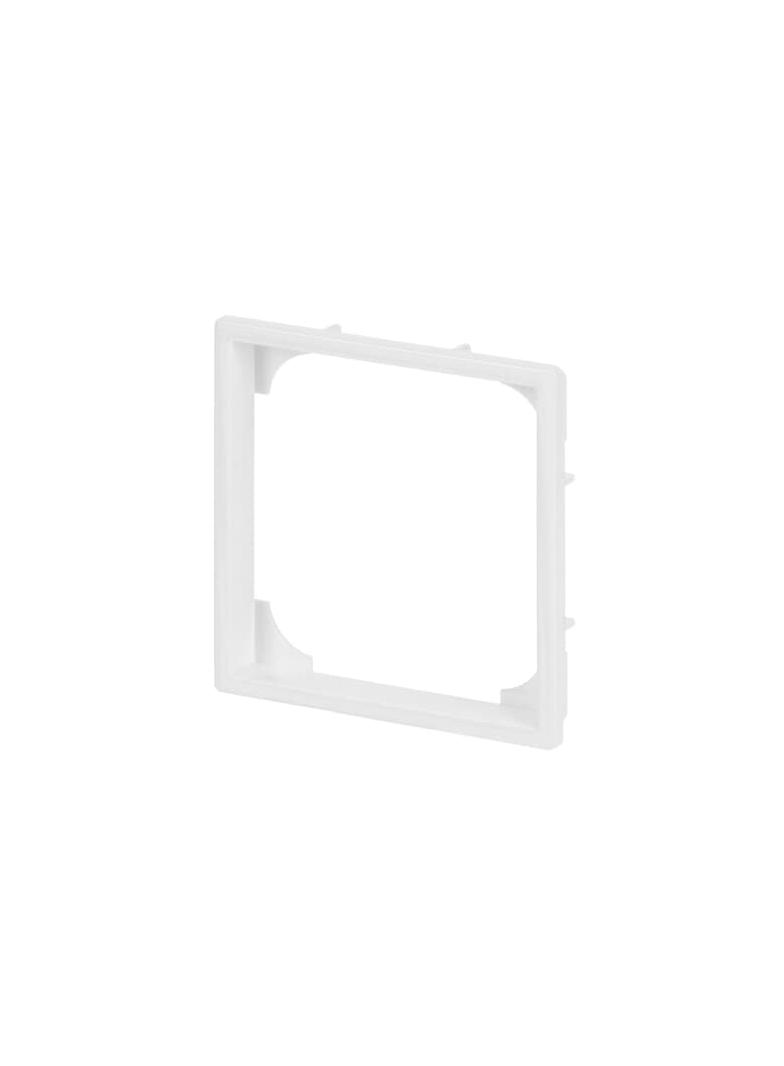 FUTURE Pierścień pośredni Do mocowania pokryw o wymiarach 55 x 55 mm biały studyjny