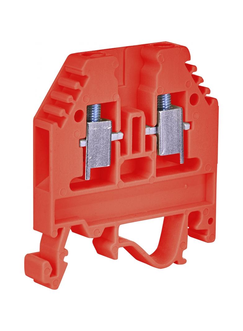 VSV 4 PA+ZŁĄCZKA GWINT.– BEZPIECZ., PLUS (CZERW.) - GNIAZDO