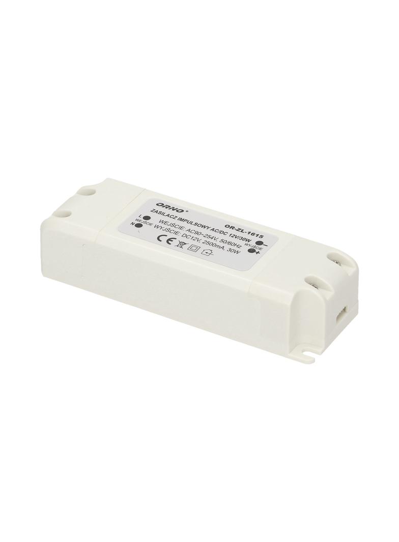 Zasilacz LED 12V DC 30W 2,5A IP20 OR-ZL-1615 ORNO