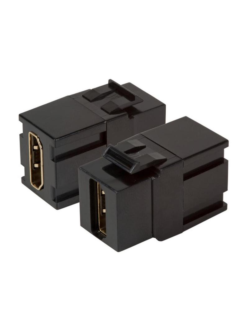 Adapter Keystone Snap-In HDMI typ A-A czarny