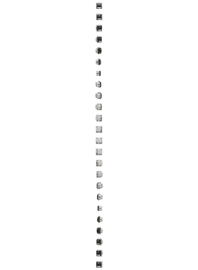 Simon 54 Oprawa oświetleniowa LED z czujnikiem ruchu 230V AC 1.4 W białe zimne 5900 K czarny