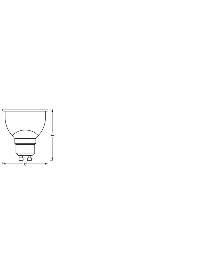 Lampa SUN@HOME SPOT PAR16 40 GU10 TW