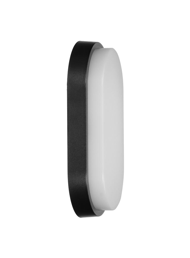 NEFRYT LED 15W, oprawa ogrodowa, 1100lm, IP54, 4000K, czarna AD-OP-6147BLPM4 ORNO
