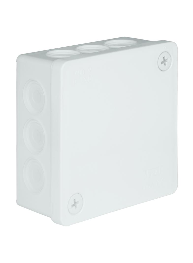 VP-23 Puszka n/t 86x86x40mm IP55 12-wl 2wkr Z-sł. biała VP 023-01 61.131 OPATÓWEK