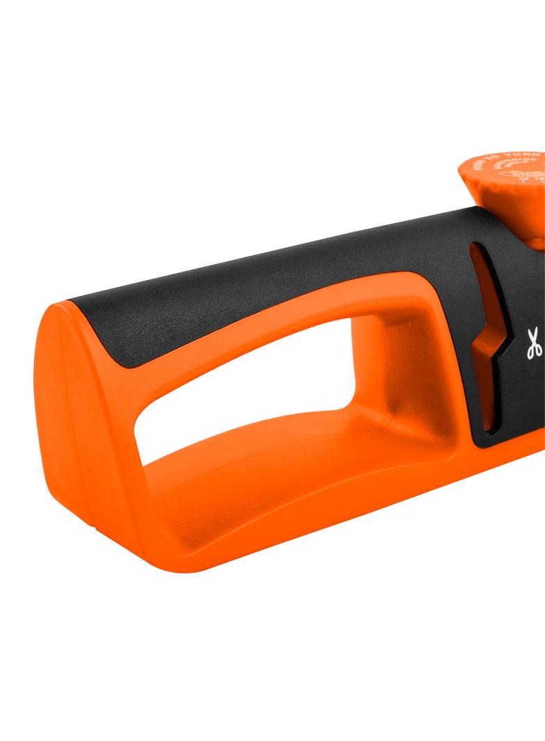 Ostrzałka do noży i nożyczek z regulacją kąta ostrzenia