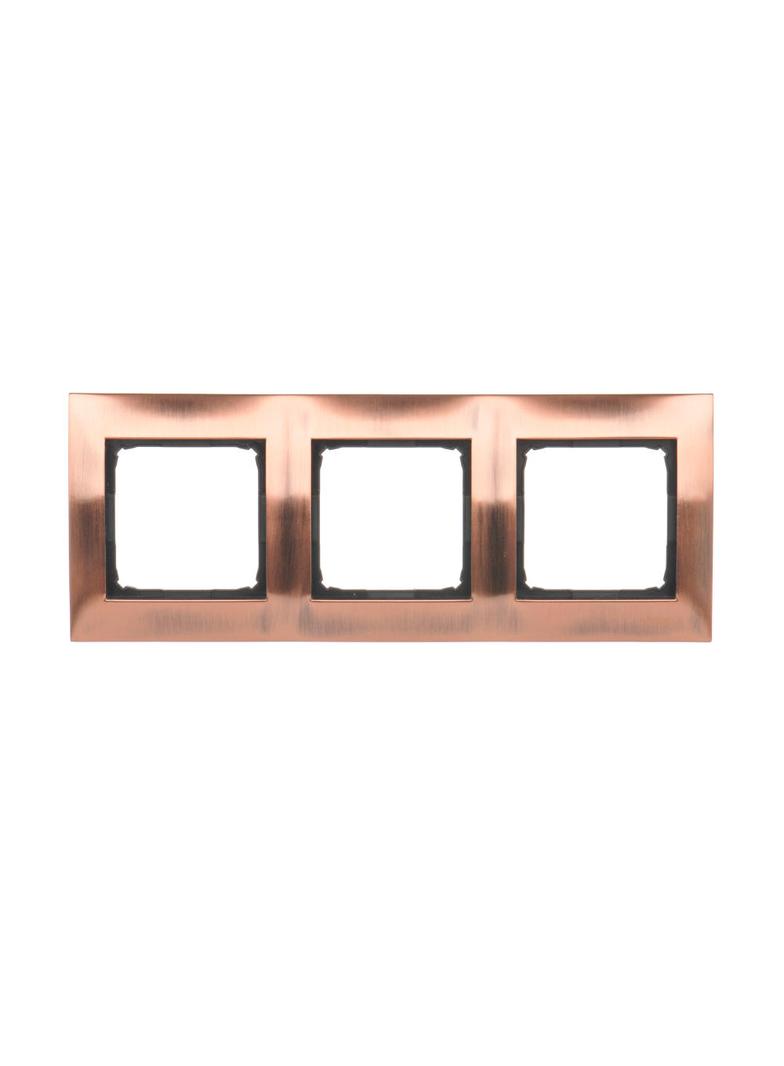 Simon 54 Premium Ramka 3-krotna PREMIUM IP20 / IP44 miedź rustykalna DR3/36 KONTAKT