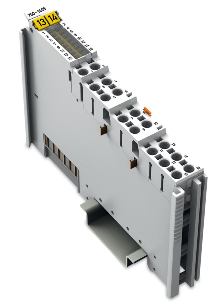 moduł 16DI 24V DC 3,0ms z zaciskiem CAGE CLAMPS WAGO