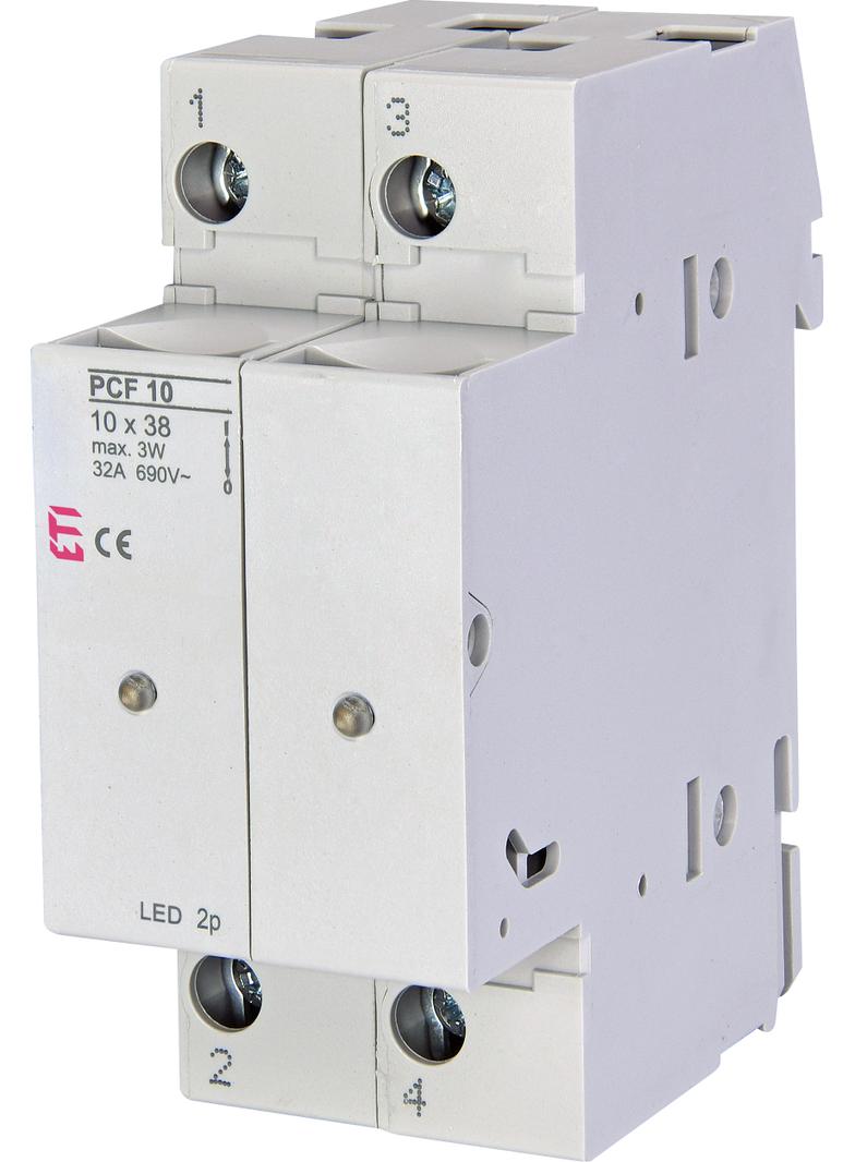 Rozłącznik bezpiecznikowy PCF 10 2P LED 002550013 ETI
