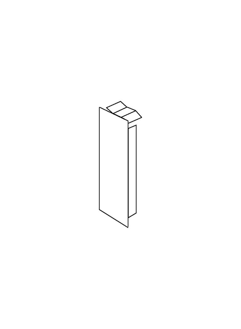 tehalit.LF Końcówka 18x45mm biały LF1804569016 HAGER