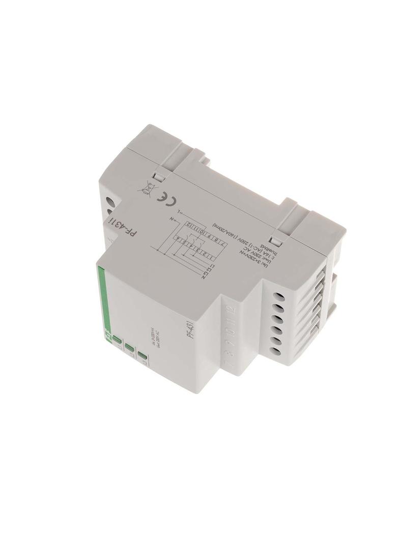 automatyczny przełącznik faz z fazą priorytetową, przekaźnik inrush (160A/20ms)
