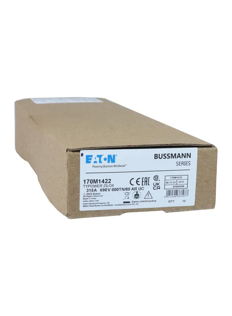 FUSE 315A 690V 000TN/80 AR UC Wkładka szybka 315A 690V 000TN/80 AR UC 170M1422 EATON