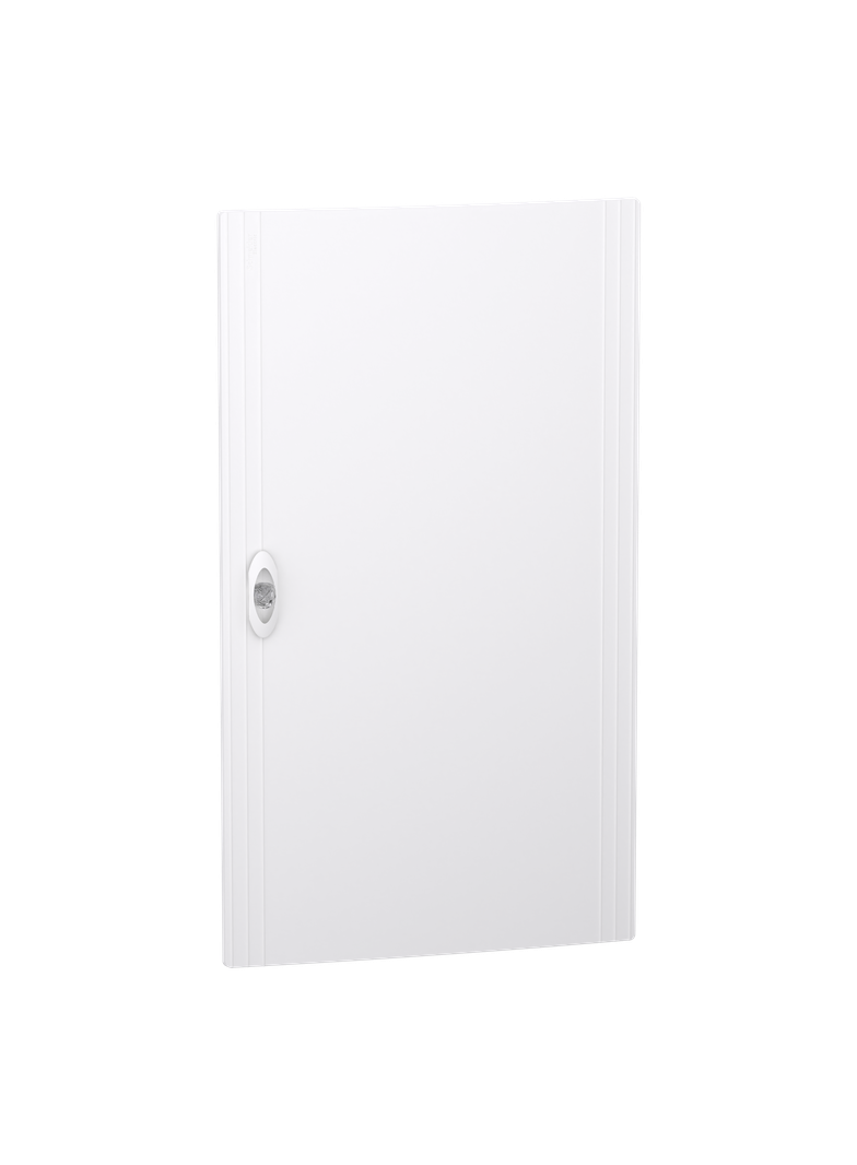 Drzwi do obudowy PrismaSeT XS DPSXS-4-18-B, drzwi białe, 4 rzędy, 18 modułów w rzędzie