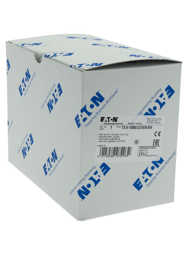 T3-3-15680/I2/SVB-SW Łącznik krzywkowy 32A 13kW 207203 EATON