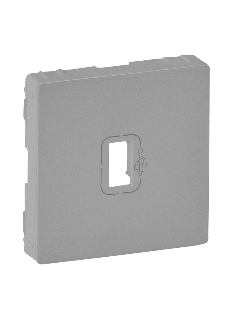 VALENA LIFE PLAKIETKA GNIAZDA USB 3.0 Z PRZEWODEM ALUMINIUM, Legrand