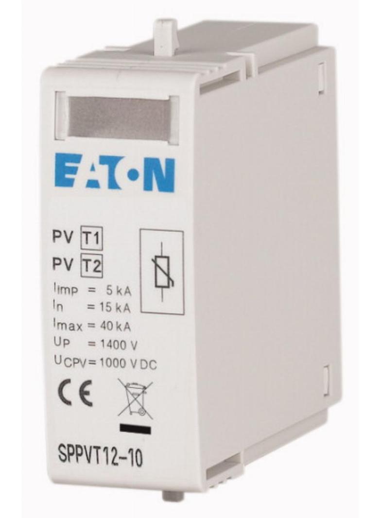 SPPVT12-10 Wkład do ogranicznika przepięć typ T1+T2 1000VDC 177260 EATON