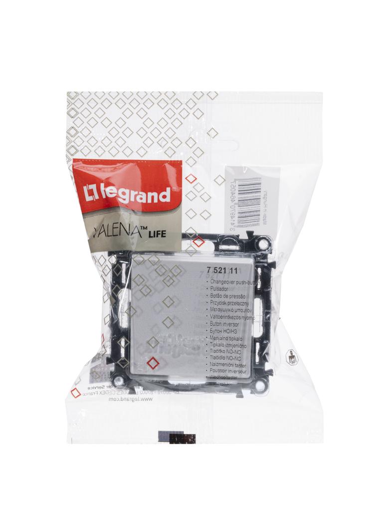 VALENA LIFE PRZYCISK PRZEŁĄCZY NO/NC BIAŁY 6 A - 250 V~, Legrand