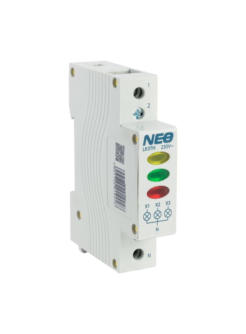 Lampka kontrolna modułowa wskaźnik napięcia-kolorowa LK3TH 87.50 OPATÓWEK