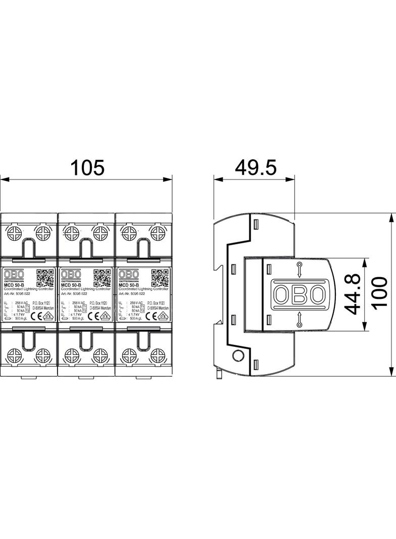 MCD 50-B/3, COORDINATEDLIGHTNINGCONTROLLER