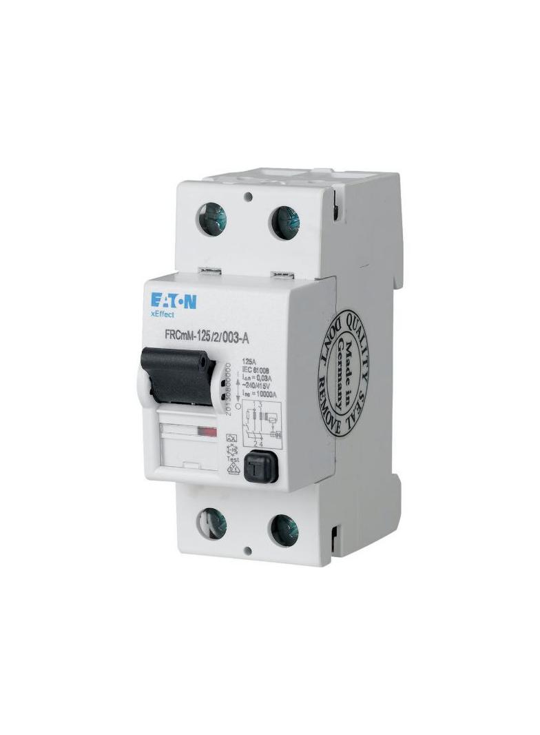 FRCmM-125/2/05 Wyłącznik różnicowoprądowy 10kA 125A 2P 500mA typ AC 187813 EATON