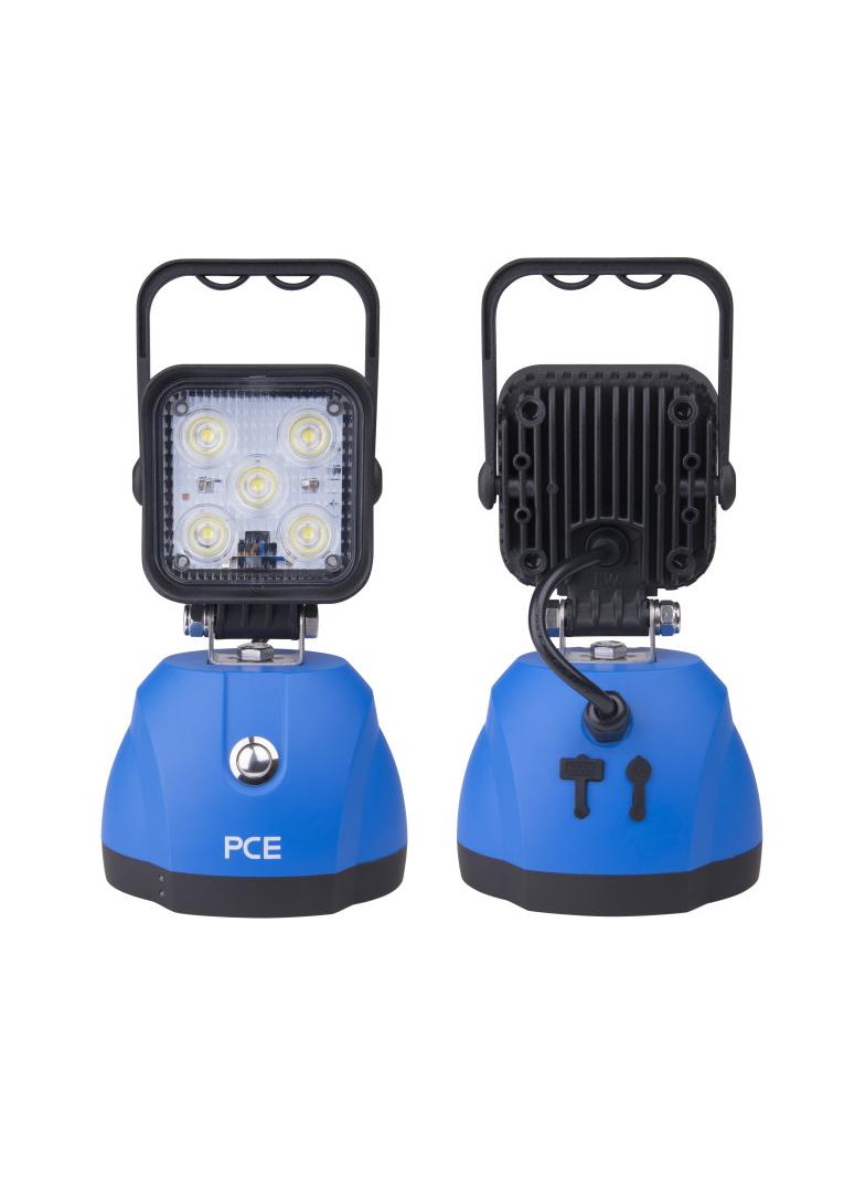 OŚWIETLENIE PRZEMYSŁOWE Lampa LED akumulatorowa 5x3W 900lm 450020 PCE