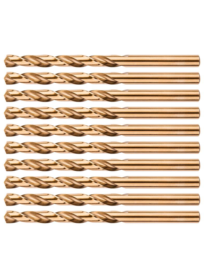 Wiertła do metalu HSS-Co 6.0 mm, 10 szt.