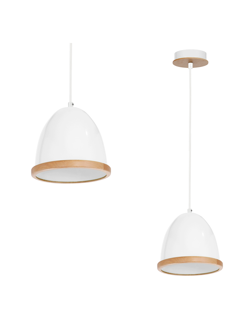 Milagro lampa wisząca Studio White E27 MLP8849