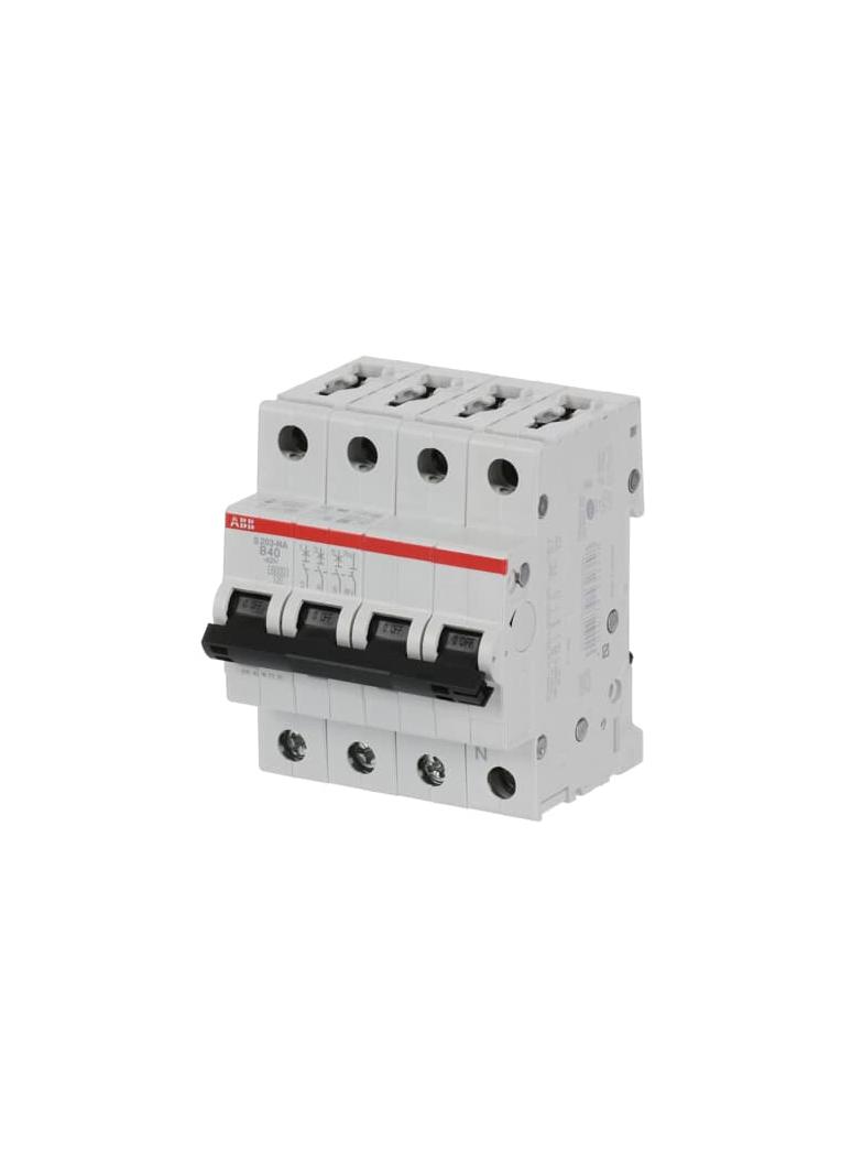 S203-B40NA Wyłącznik nadprądowy 6kA 3P+N B40A 2CDS253103R0405 ABB